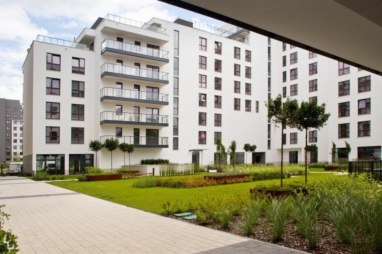 Cybernetyki 6B Serviced Accommodation Warschau Exterior foto